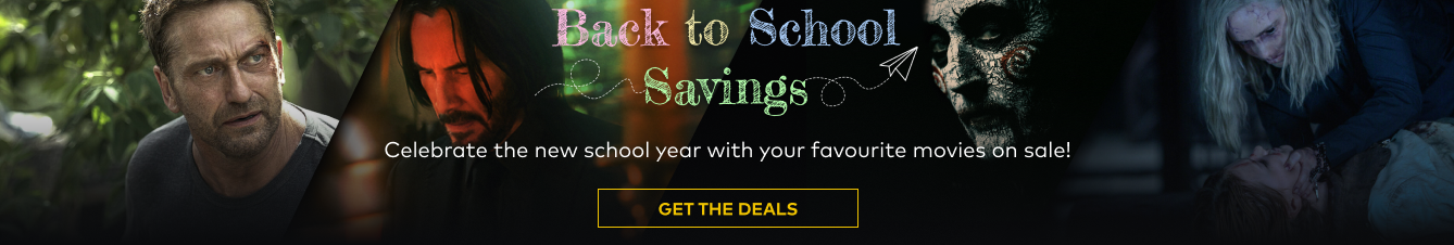 Back To School Savings ft. Plane, John Wick: Chapter 4, Jigsaw, and Prey For the Devil